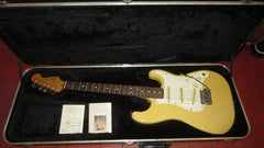 1983 Fender Stratocaster  White w Original Case and Manual