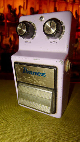 1983 Ibanez CS-9 Stereo Chorus Purple