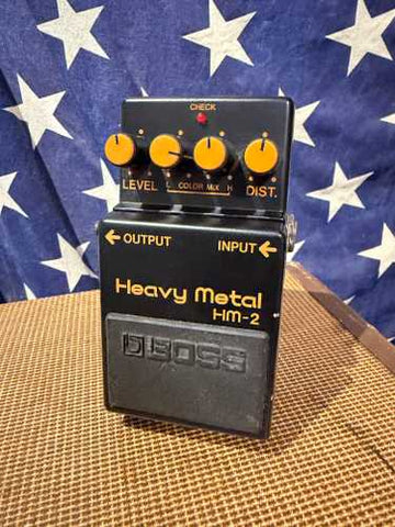~1985 BOSS HM-2 Heavy Metal Made in Japan Black