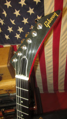 1985 Gibson XPL Explorer Custom Shop Edition Sunburst Flame Top