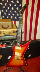 1985 Gibson XPL Explorer Custom Shop Edition Sunburst Flame Top