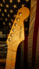 1985 Schecter Super Strat Stratocaster Sunburst Flame Top