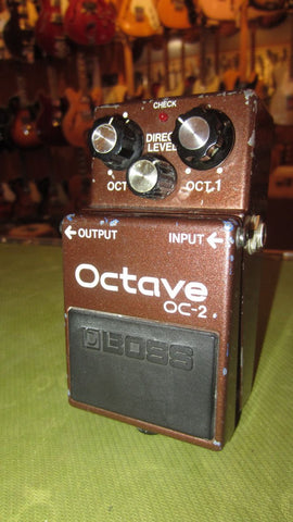 1986 BOSS OC-2 Octave  Brown