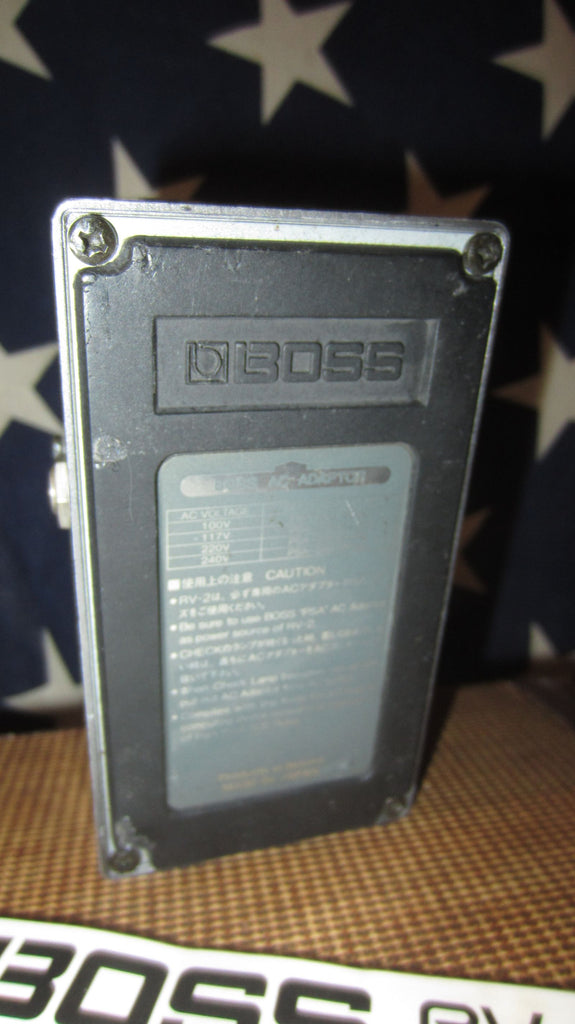 Vintage 1980's Boss RV-2 Digital Reverb Made in Japan – Rivington Guitars