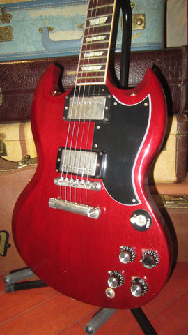 1987 Gibson SG Standard '61 Re-Issue Cherry Red w/ Original Hardshell Case