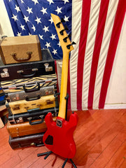 1988 Charvel Electric Bass Model 2B Red