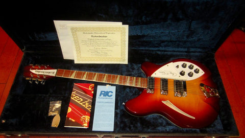 1988 Rickenbacker  Rogerr McGuinn 370/12 RM Fireglo