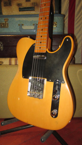 1989 Fender '52 Re-Issue Telecaster Butterscotch Blonde w Original Case, Certificate, and more!