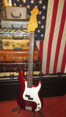 ~1989 Fender '62 Re-Issue Precision Bass Made in Japan Candy Apple Red