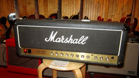 1989 Marshall JCM800 Model 2210 Head 100 Watt Black