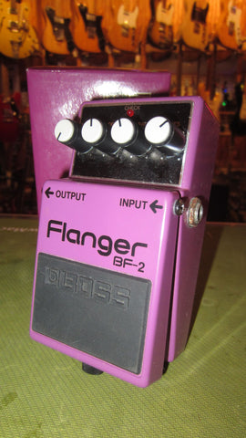 1990 Boss  BF-2 Flanger Purple