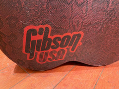 ~1990 Gibson Hardshell SG Case Faux Snake Skin