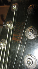 1990 Luke Luckier LA Guitar Studio Custom Chambered Electric Black