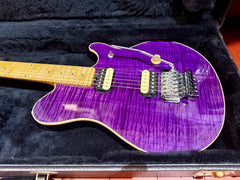 1991 Ernie Ball Music Man EVH Edward Van Halen Purple w/ Original Case and Paperwork