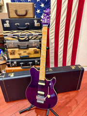 1991 Ernie Ball Music Man EVH Edward Van Halen Purple w/ Original Case and Paperwork