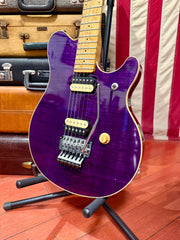 1991 Ernie Ball Music Man EVH Edward Van Halen Purple w/ Original Case and Paperwork
