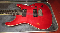 1991 Fender Heartfield Elan II Red w/ Original Hardshell Case