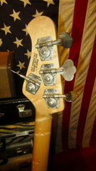 1991 Music Man Sting Ray Bass Burgundy w/ Original Hardshell Case