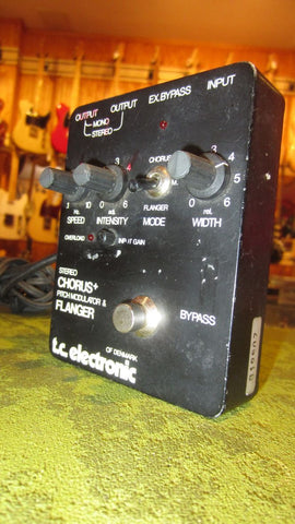 ~1991 TC Electronics  Chorus Flanger Black