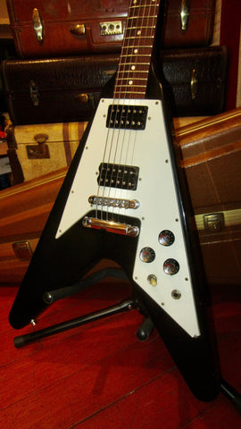 1992 Gibson Flying V '67 Black w/ Deluxe Hard Case