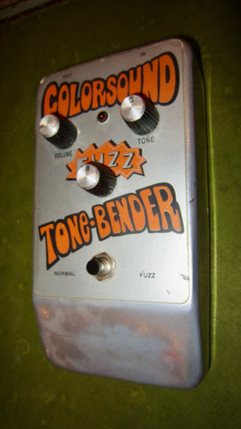 ~1993 Colorsound Tone Bender Fuzz Chrome