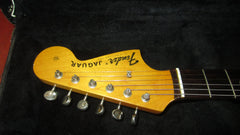 ~1994 Fender Jaguar Sunburst Made in Japan with Nice Fender Hardshell Case