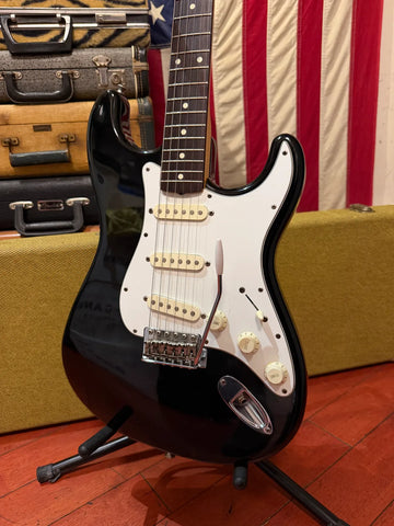 1994 Fender Stratocaster (1962 Reissue) Black w/ Hard Case