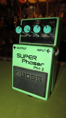 ~1995 BOSS PH-2 Phaser black label Green