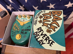 ~1995 Danelectro Back Talk Reverse Delay Green