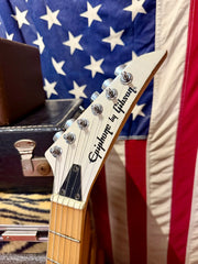 ~1995 Epiphone by Gibson Stratocaster Copy White