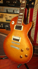 1996 Burny Les Paul Standard Sunburst Flame Top