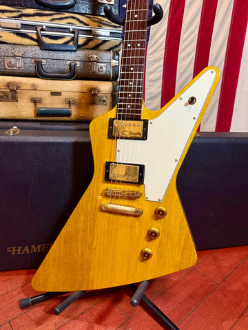 1996 Hamer Standard Explorer Korina CLEAN w/ Original Case