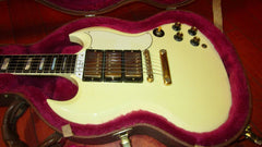 1997 Gibson Historic SG Les Paul Custom '62 Re-Issue Alpine White