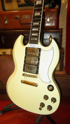 1997 Gibson Historic SG Les Paul Custom '62 Re-Issue Alpine White