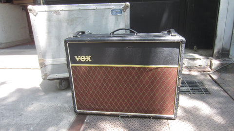 ~1997 VOX AC-30 6TB Black and Brown w Road Case