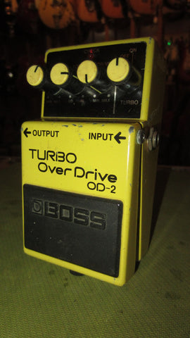 1998 BOSS OD-2 Black Label Yellow