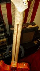 1998 Fender Custom Shop Will Ray Jazz-a-caster Telecaster Orange and Gold Metal Flake