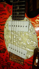 1998 Fender Custom Shop Will Ray Jazz-a-caster Telecaster Orange and Gold Metal Flake