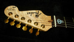 1998 Fender Custom Shop Will Ray Jazz-a-caster Telecaster Orange and Gold Metal Flake