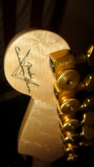 1998 Fender Custom Shop Will Ray Jazz-a-caster Telecaster Orange and Gold Metal Flake