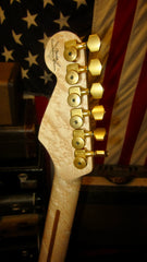 1998 Fender Custom Shop Will Ray Jazz-a-caster Telecaster Orange and Gold Metal Flake