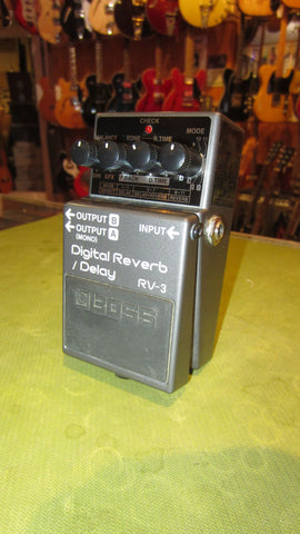 1999 BOSS RV-3 Delay / Reverb Grey