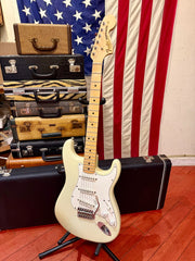 1999 Fender Custom Shop '69 Stratocaster (1969 Reissue) Olympic White Maple Neck w/ Original Case