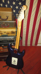 1999 Fender Lefty Stratocaster Blue