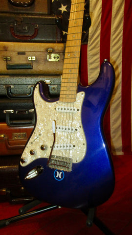 1999 Fender Lefty Stratocaster Blue