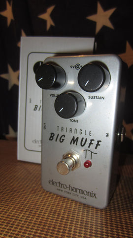 2002 Electro Harmonix Triangle Big Muff silver