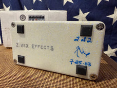 2003 Z VEX LO FI LOOP JUNKY #2 of 2 White Sparkle hand painted