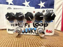 2003 Z VEX LO FI LOOP JUNKY #2 of 2 White Sparkle hand painted
