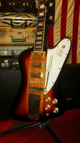 2005 Epiphone Firebird VII  Sunburst w/ Original Case and Paperwork