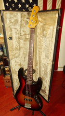 2005 Fender Jazz Bass Sunburst w/ Nice Hard Case